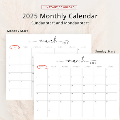 Agenda paysage LL